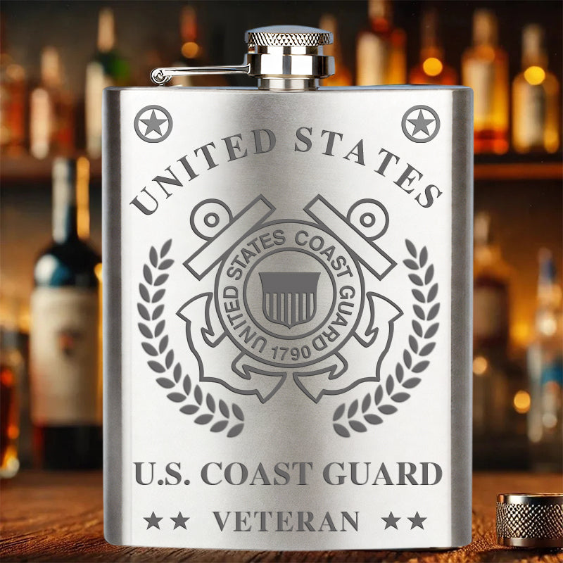 Sherum Stainless Steel Military Veteran Flasks