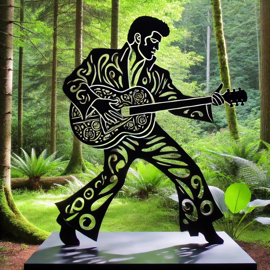 Sherum Rock 'n' Roll Legend Garden Art 🎶
