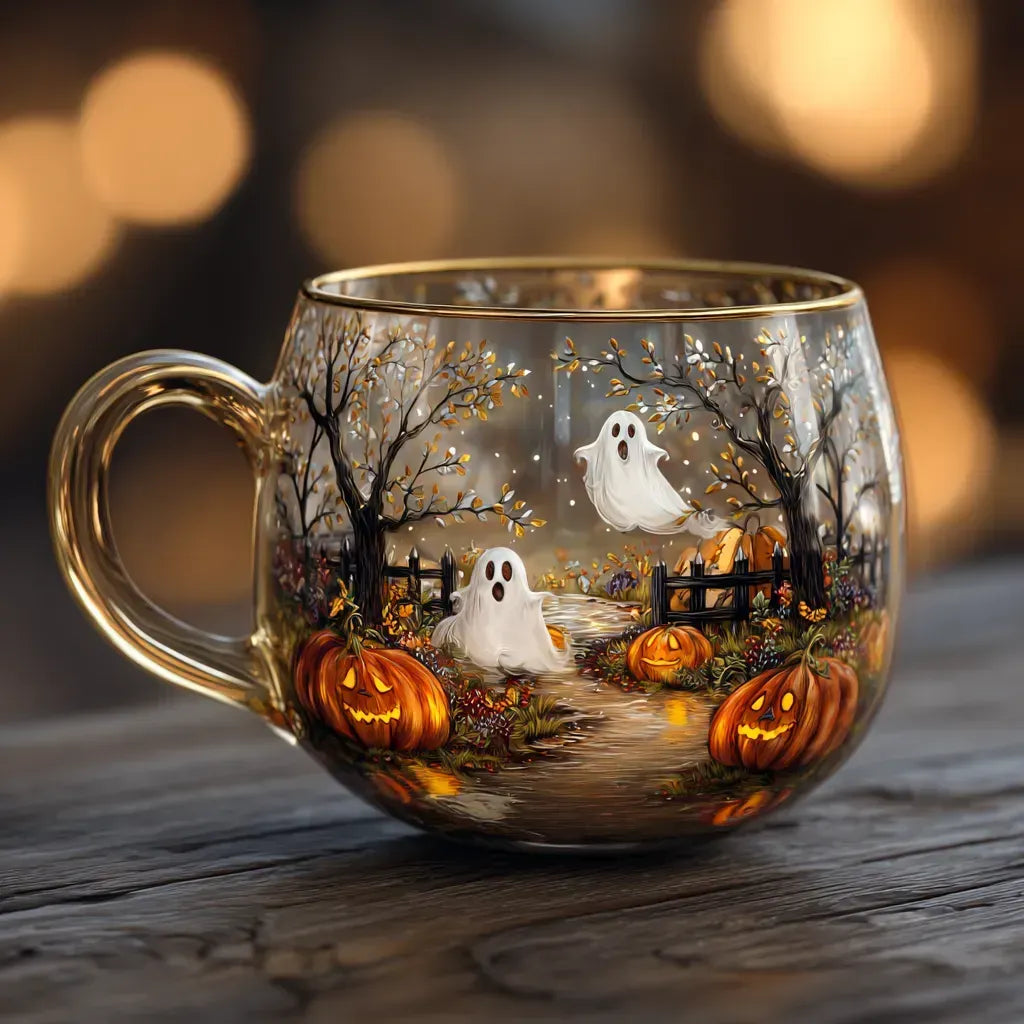 Sherum Haunted Path Halloween Mug