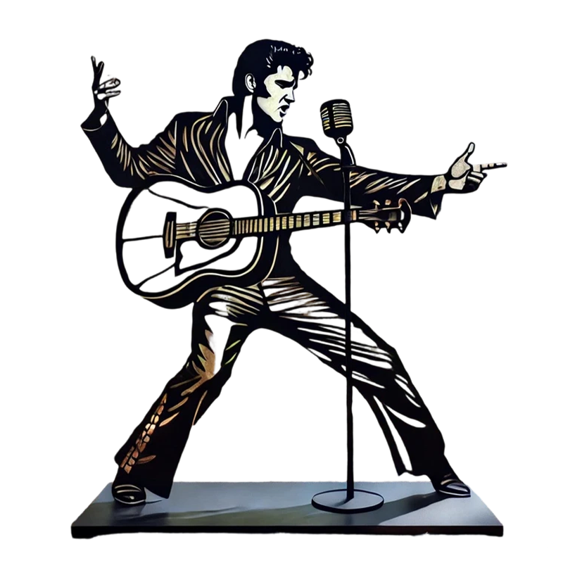 Sherum Rock 'n' Roll Legend Garden Art 🎶