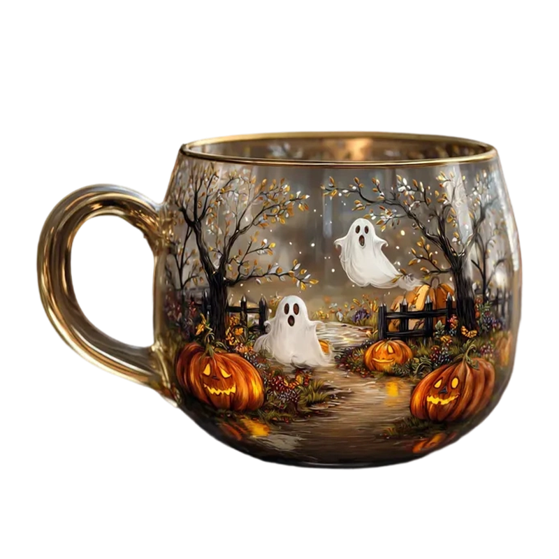 Sherum Haunted Path Halloween Mug
