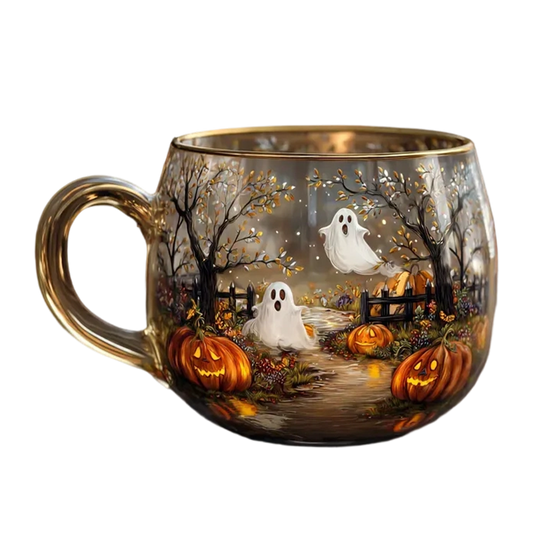 Sherum Haunted Path Halloween Mug