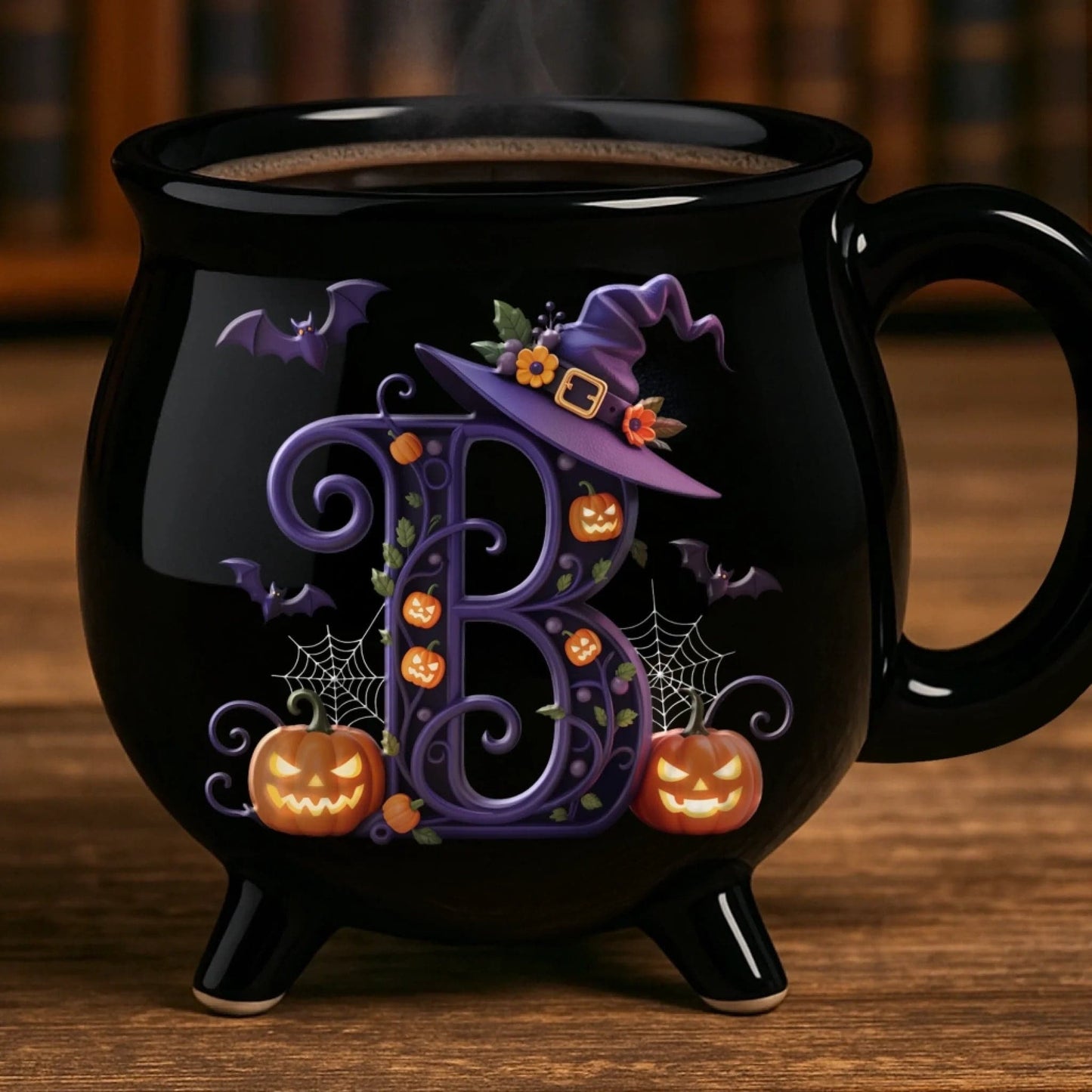 Sherum Ceramic Witch Cauldron Coffee Mug