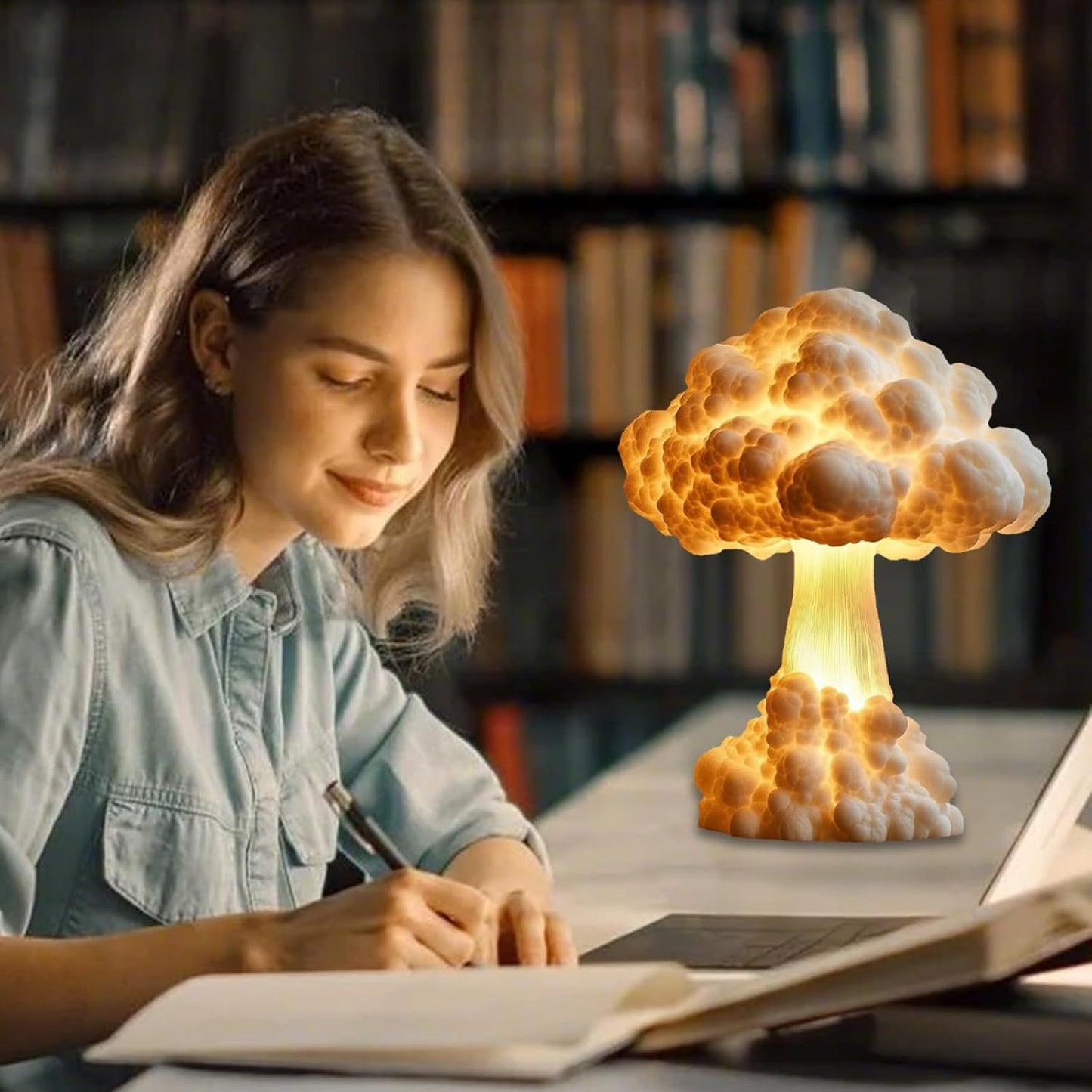 Sherum Mushroom Cloud Table Lamp