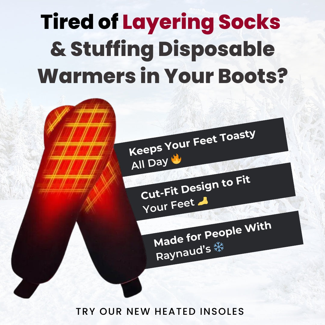 Sherum FootEase Wireless Heated Insoles