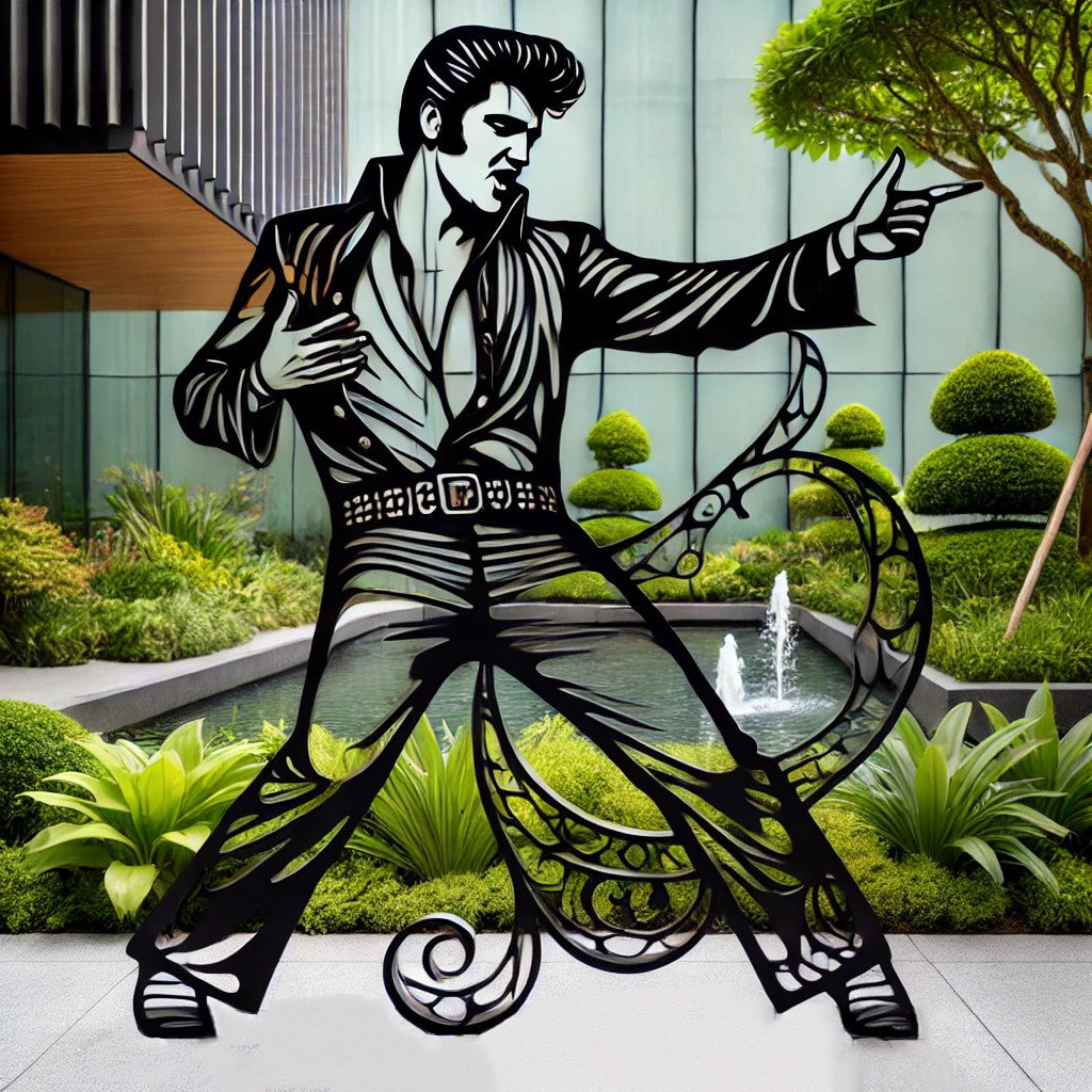 Sherum Rock 'n' Roll Legend Garden Art 🎶