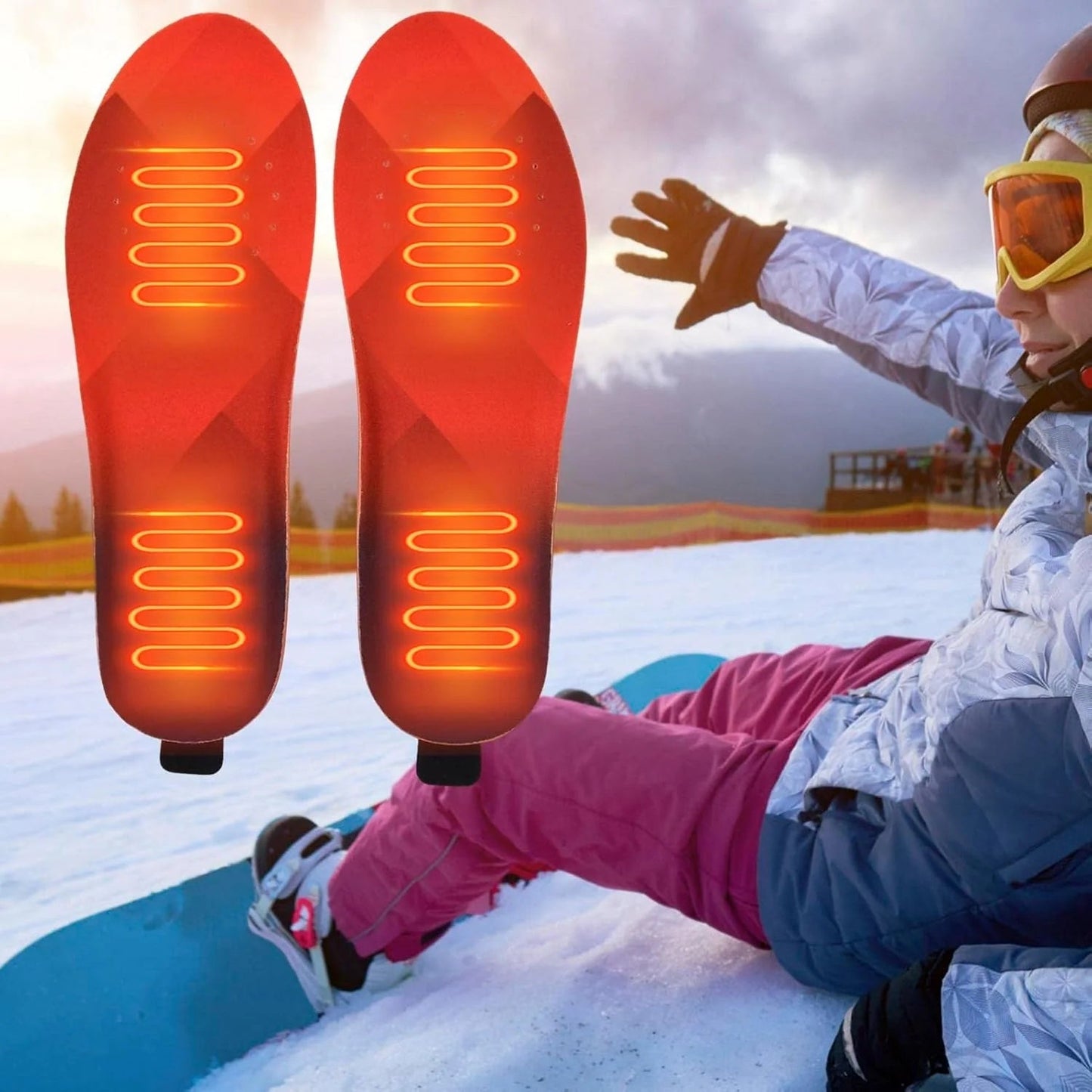 Sherum FootEase Wireless Heated Insoles