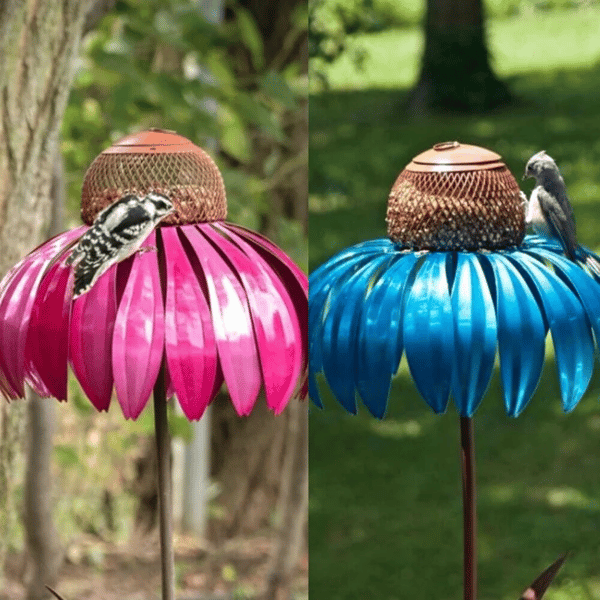 Sherum Outdoor Flower Bird Feeder