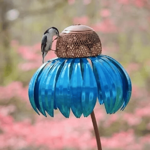 Sherum Outdoor Flower Bird Feeder