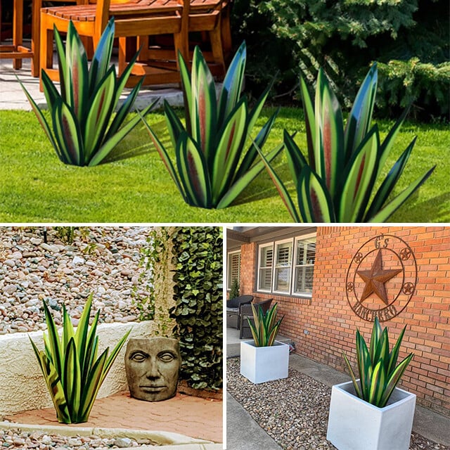 Sherum Anti-rust Metal Tequila Agave Plant